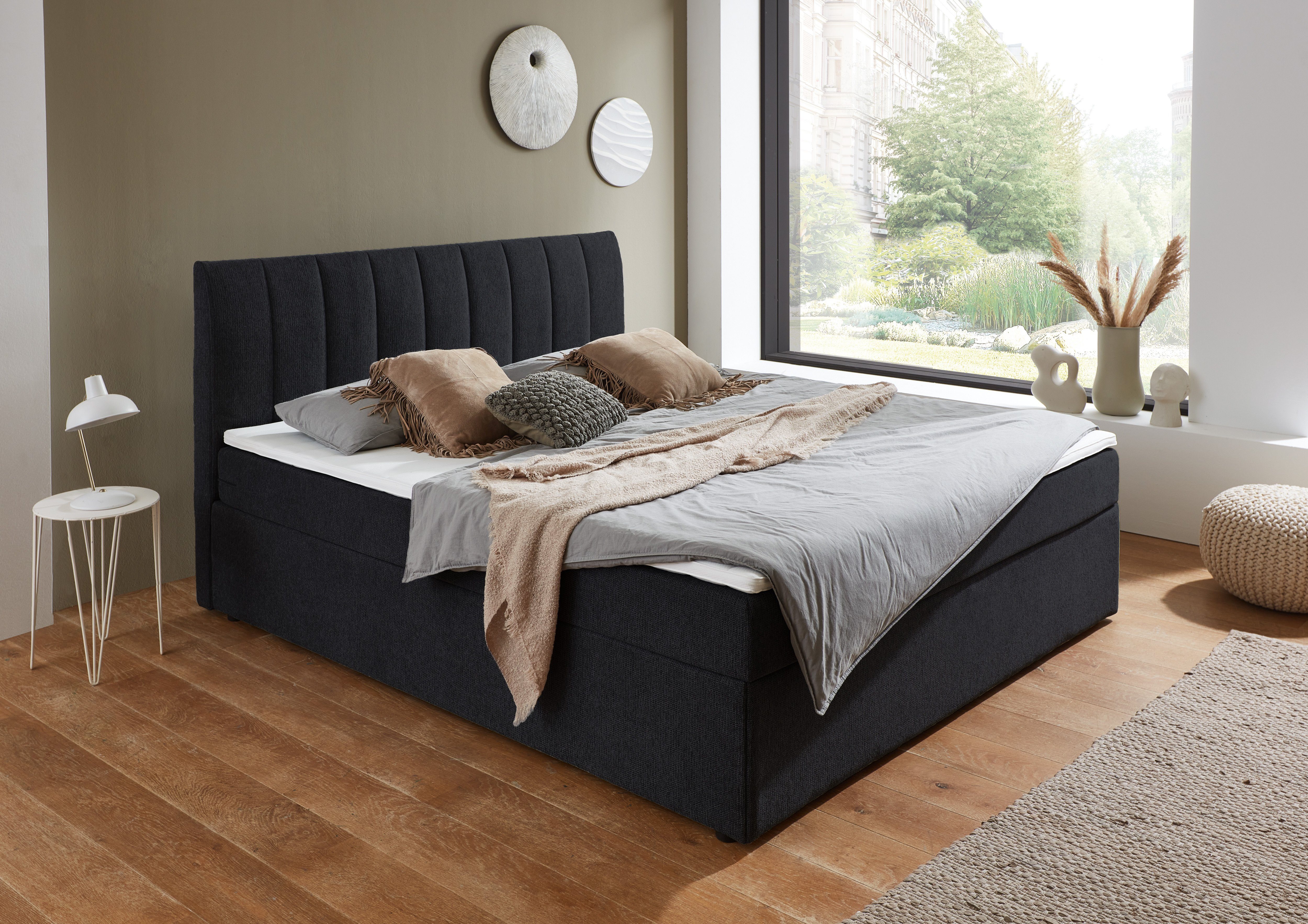 ATLANTIC home collection Boxbett Alva, wahlweise mit Matratze, wahlweise mit Matratze und Topper
