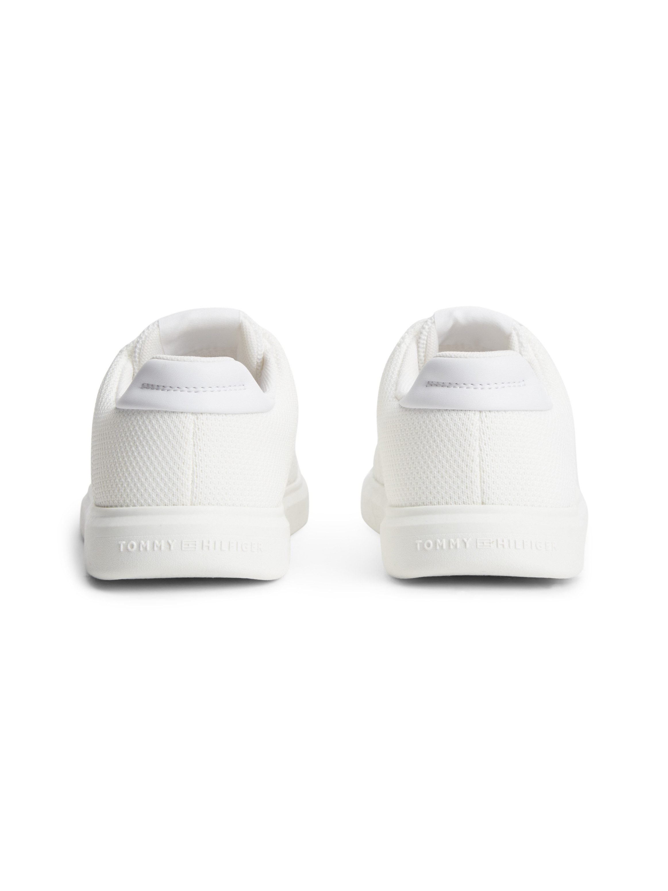 Tommy Hilfiger TH ICON LIGHT KNIT SNEAKER Sneaker Freizeitschuh, Halbschuh, Schnürschuh in sommerlicher Strick-Optik