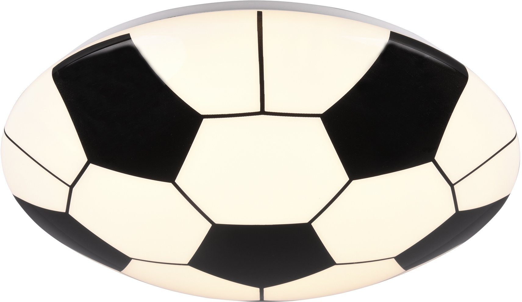 Reality Leuchten LED Deckenleuchte Kloppi, LED fest integriert, Warmweiß günstig online kaufen