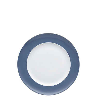 Thomas Porzellan Тарелка для завтрака Тарелка для завтрака 22 cm - SUNNY DAY Nordic Blue - 1 Stück, (1 St), Porzellan, spülmaschinenfest und mikrowellengeeignet