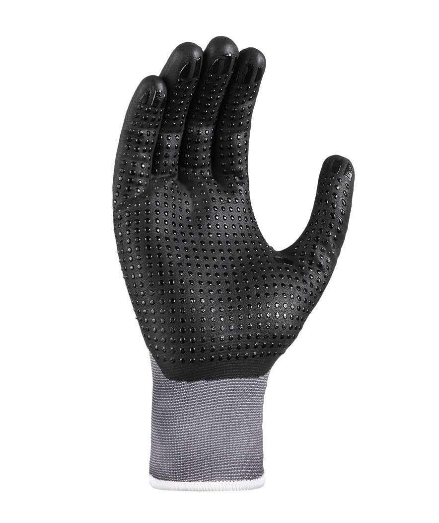 Paar Montage-Handschuhe touch® teXXor 12 Nylon-Strickhandschuhe black
