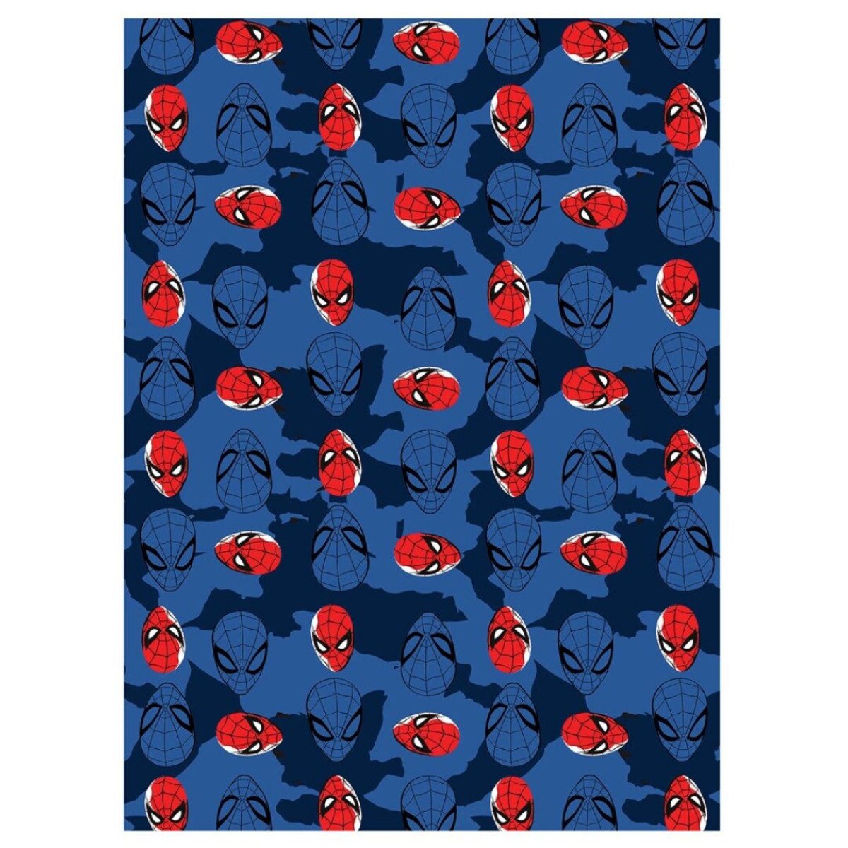 Wohndecke Spiderman Kuscheldecke Flanell Flauschige Decke 130x160 cm, Aymax sprl