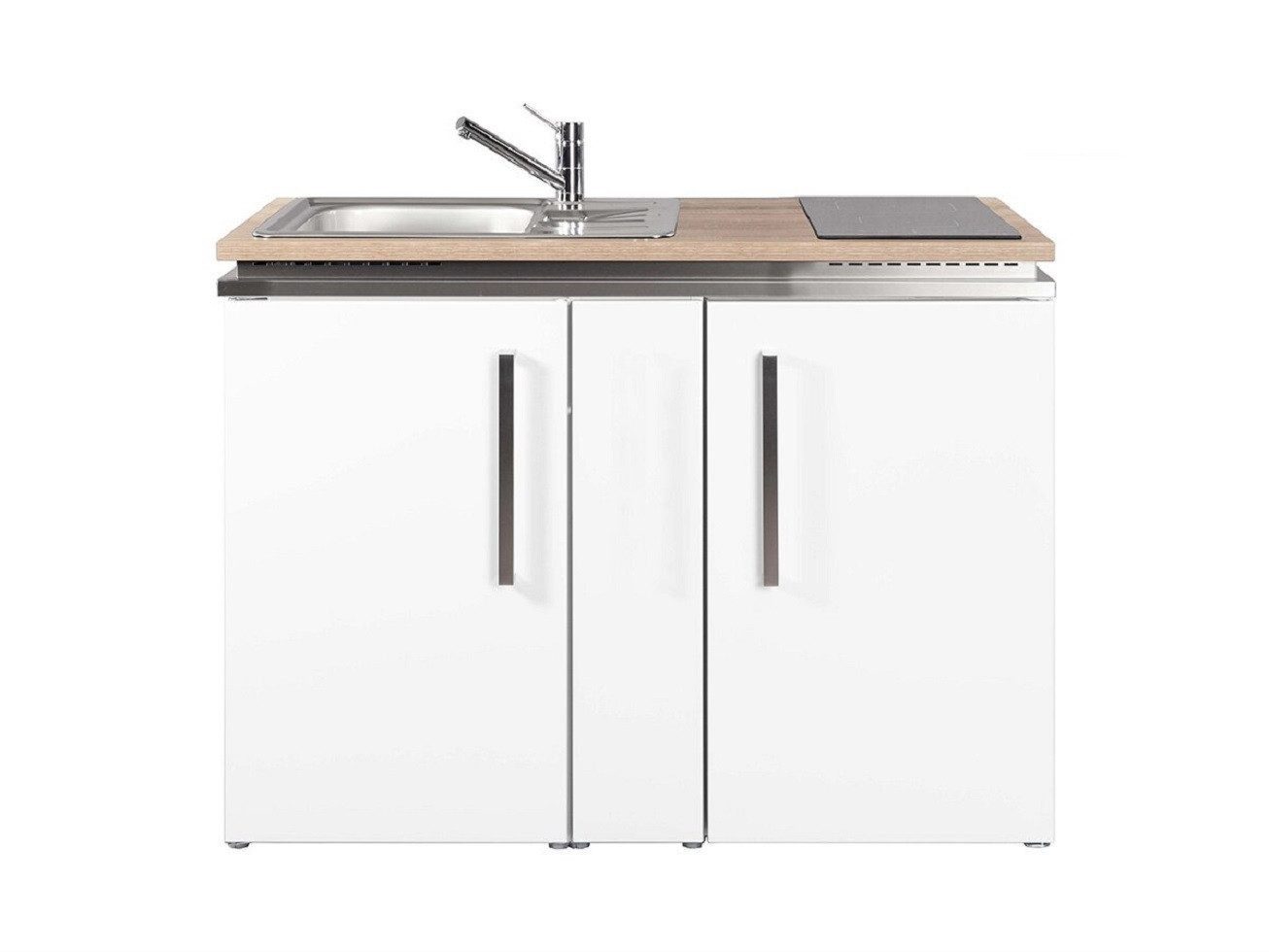 Stengel Küchenzeile MD120, Miniküche Designline, 120 cm