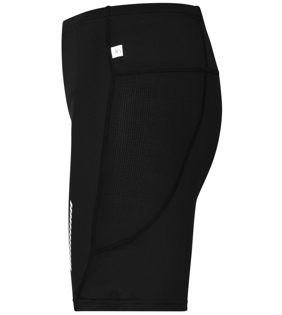 James & Nicholson Laufhose Doppelpack kurze Damen Laufhose Short Tights JN312 (Doppelpack, 2er-Pack) Atmungsaktiv und feuchtigkeitsregulierend