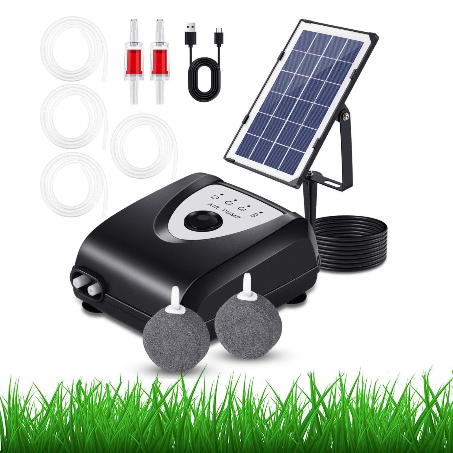 BlingBin Solarpumpe 3.5W Solar Springbrunnen Eingebaute günstig online kaufen
