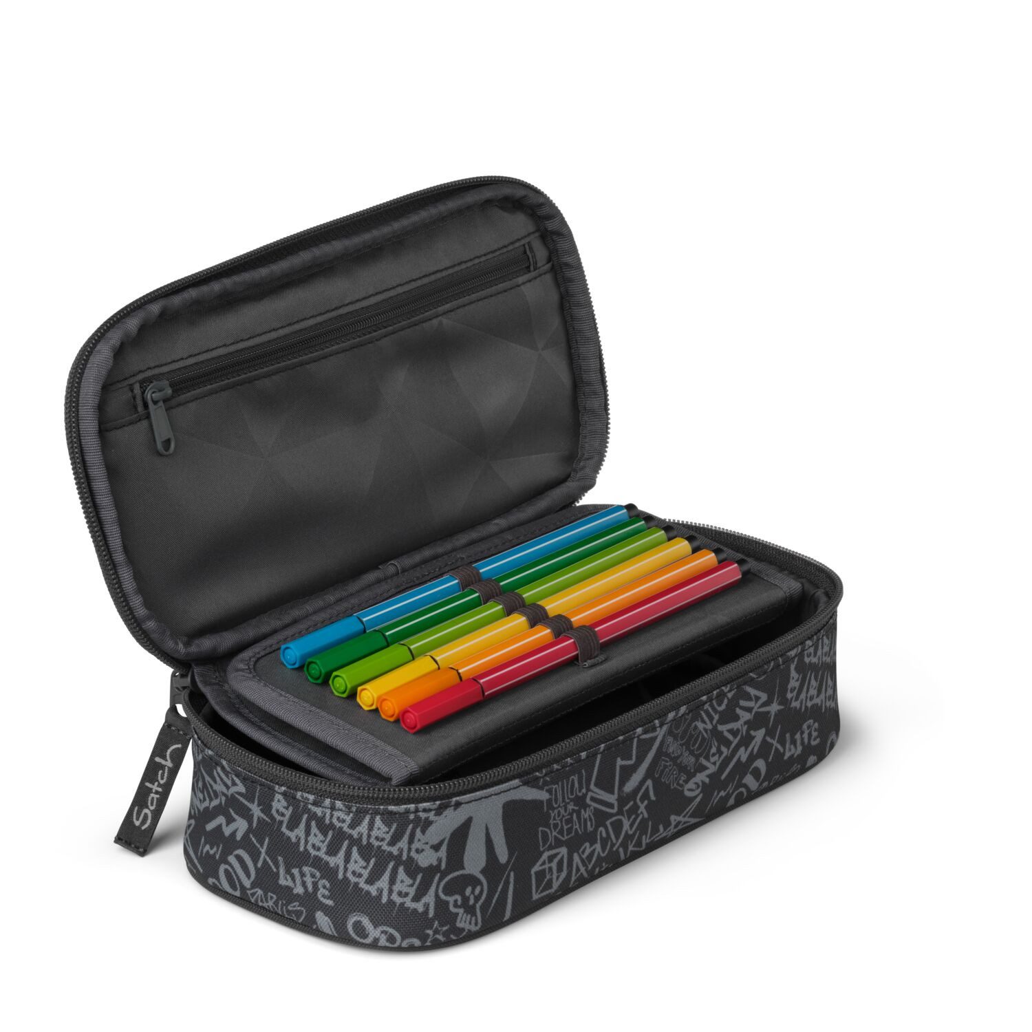 Satch Federmäppchen Mäppchen, (1 Stück), Pencilcase, Etui, Mäppchen