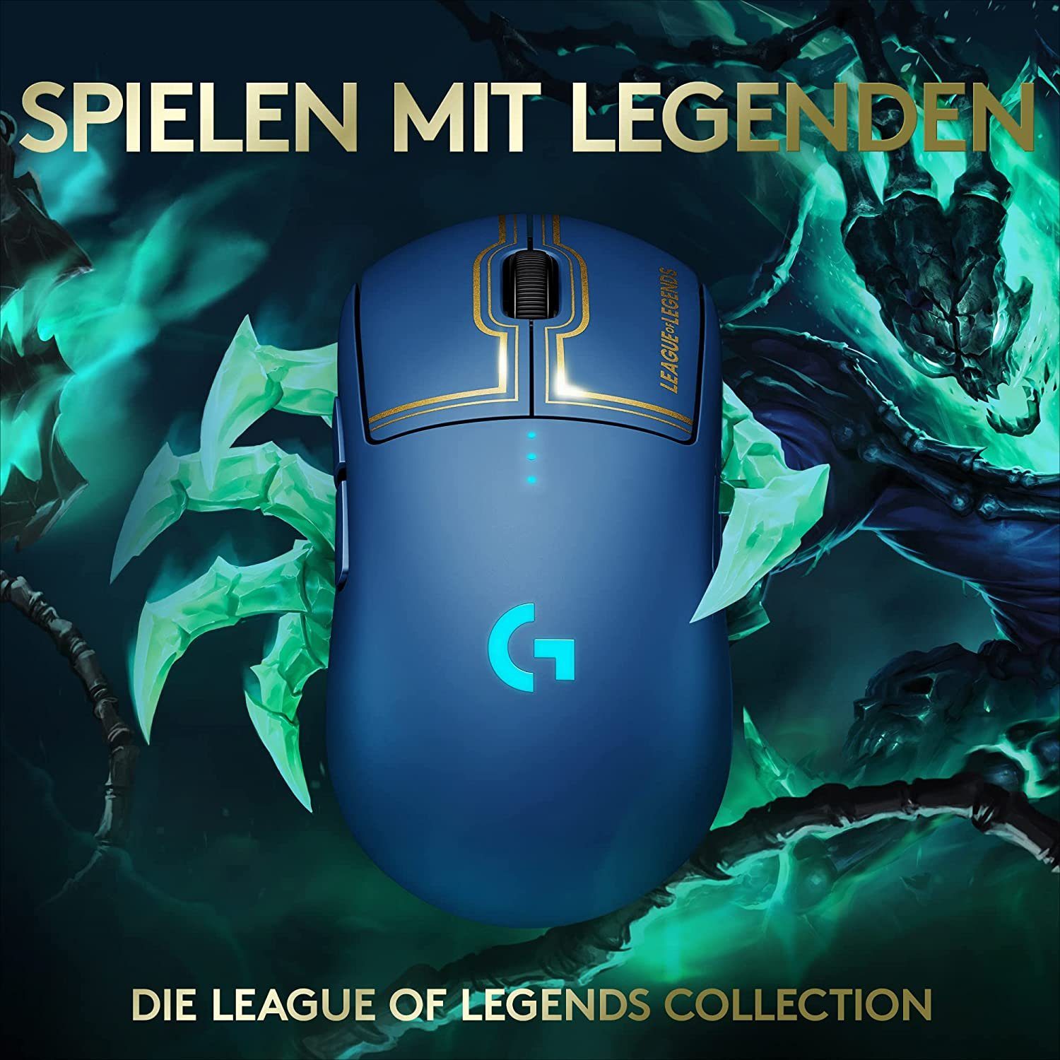 Logitech G PRO Wireless Gaming Mouse League of Legends Edition Gaming-Maus