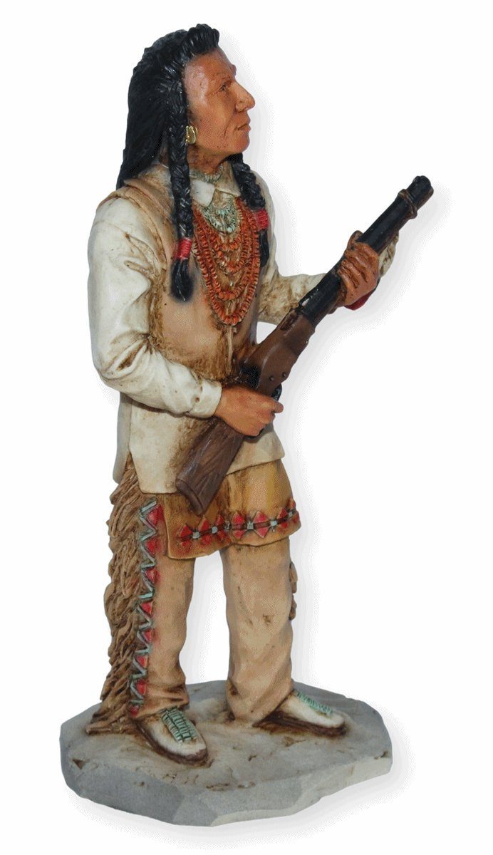 Castagna H Castagna cm 16 Wallowa Native Chief Häuptling Joseph Figur Dekofigur American