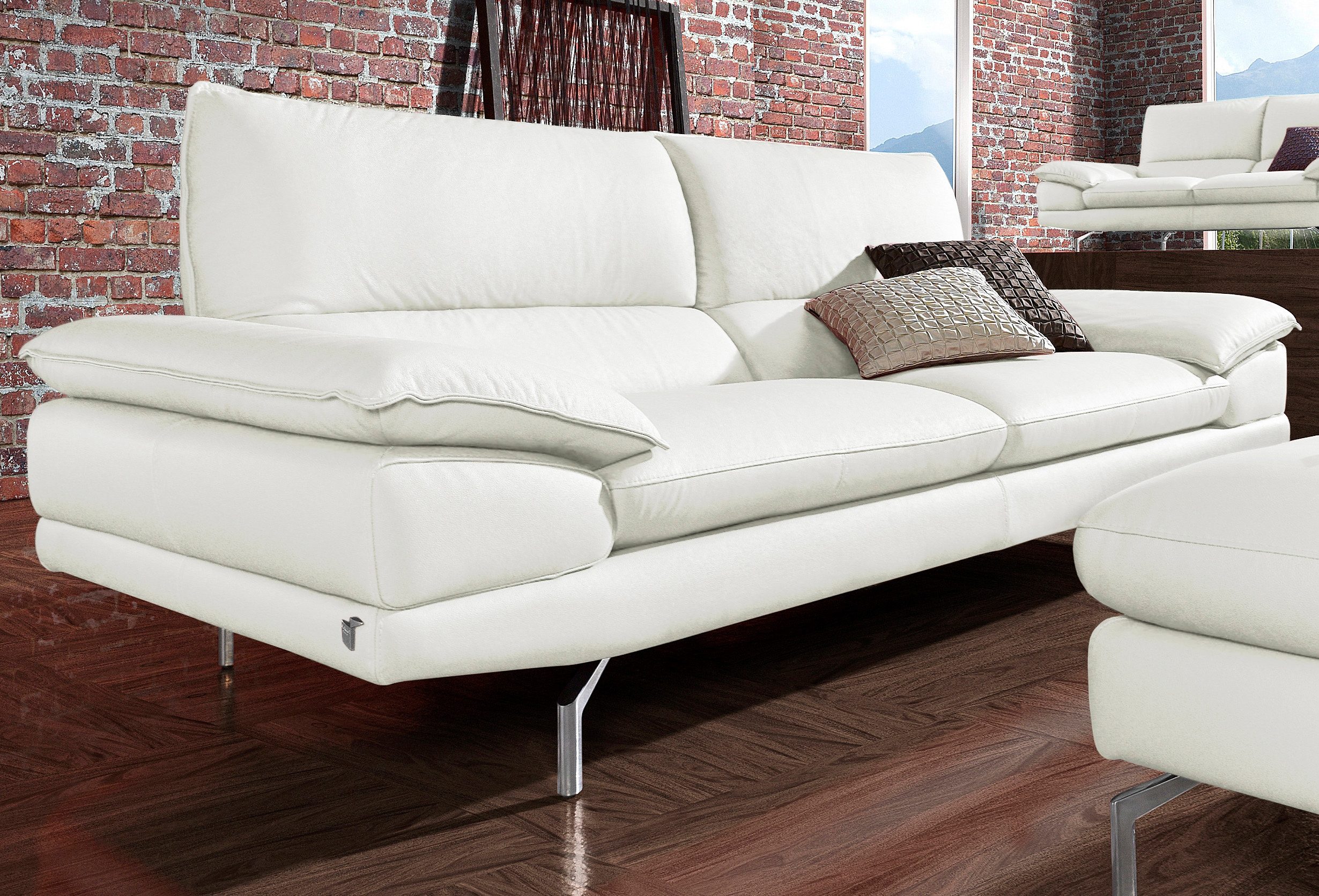 CALIA ITALIA Ledersofa DAVE