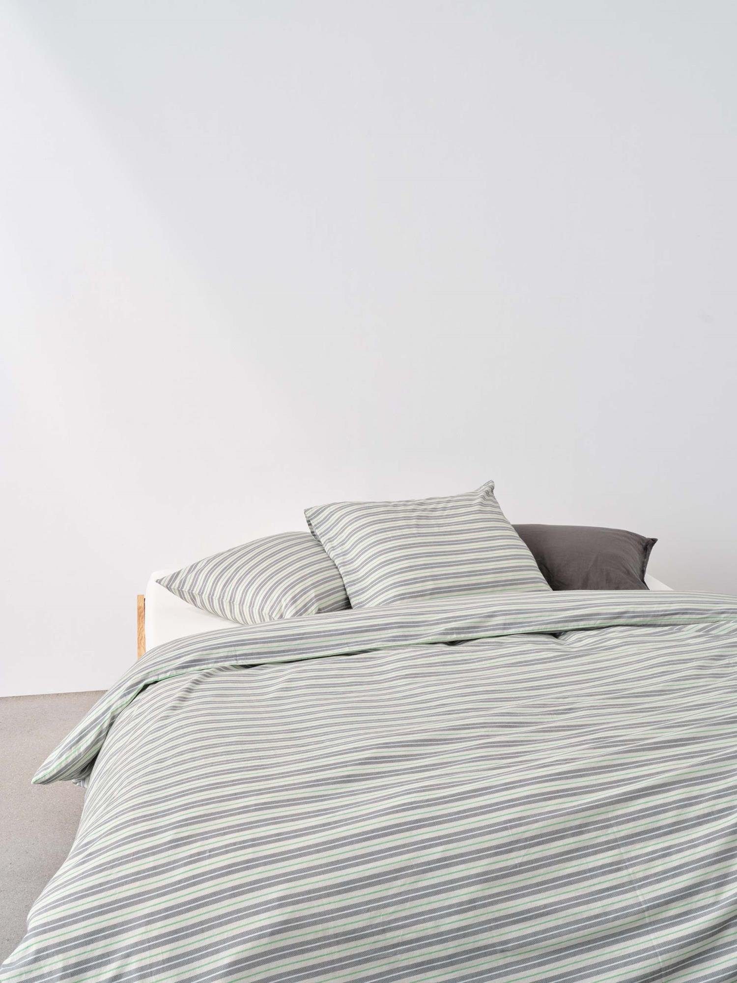 Marc O'Polo Home Bettwäsche Faas, Renforce, 2 teilig, mit Streifen
