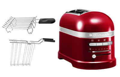 KitchenAid Toaster Artisan 5KMT2204ECA LIEBESAPFEL-ROT, 2 kurze Schlitze, für 2 Scheiben, 1250 W
