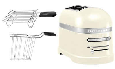 KitchenAid Toaster Artisan 5KMT2204EAC ALMOND CREAM, 2 kurze Schlitze, für 2 Scheiben, 1250 W