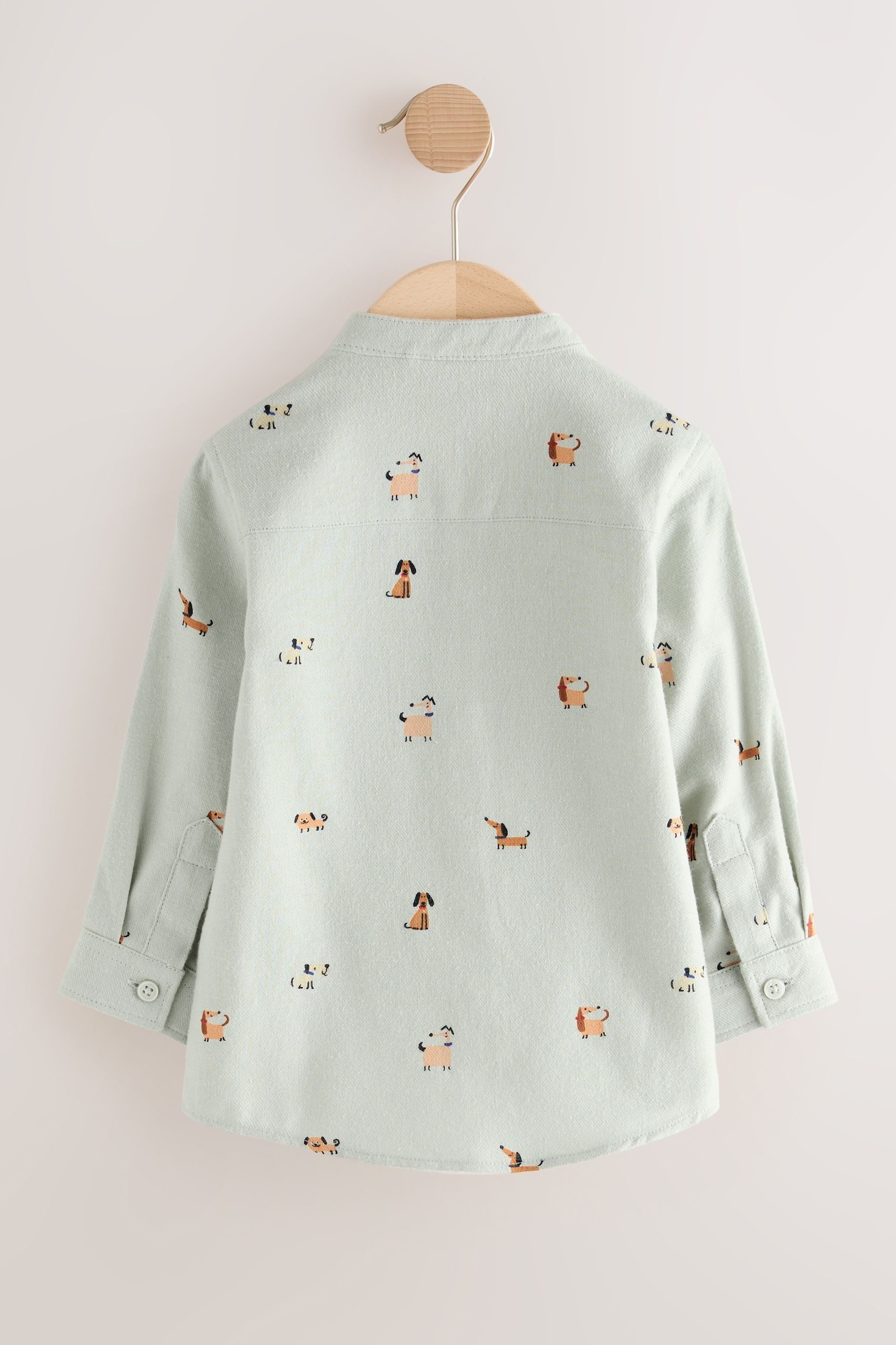 Next Langarmhemd Langarmshirt mit Stehkragen und günstig online kaufen