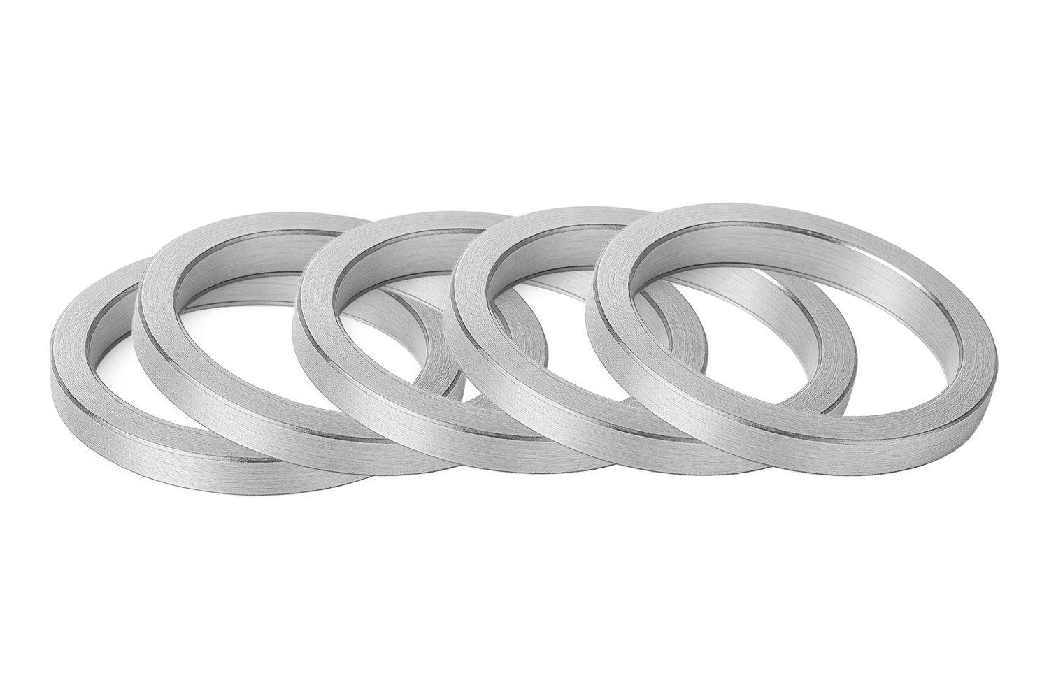 Lenkervorbau 5 Stück Alu Spacer A HEAD Fahrrad Vorbau Distanz Ring 1 1/8 Zoll 5mm