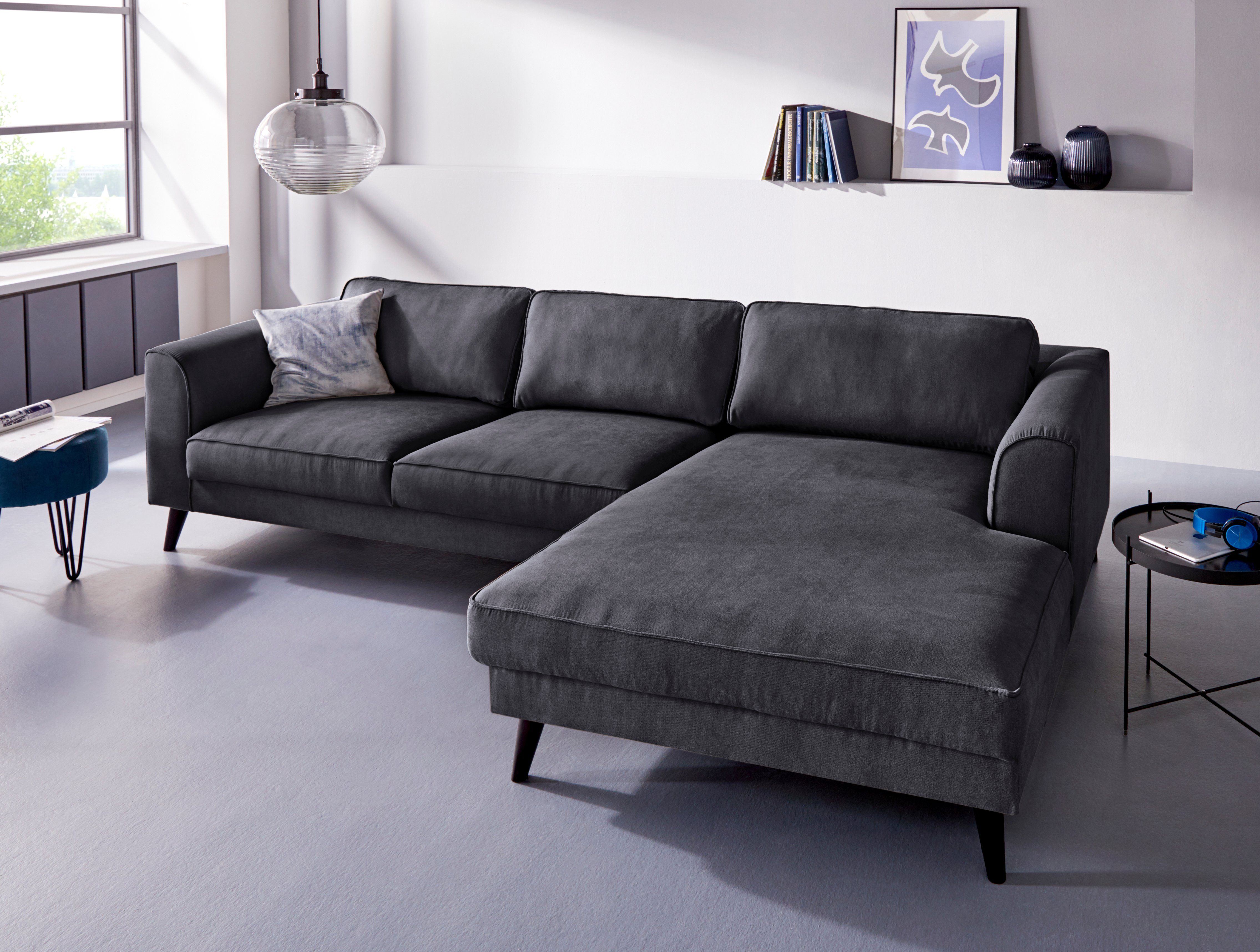 INOSIGN Ecksofa Junis, in moderner Optik