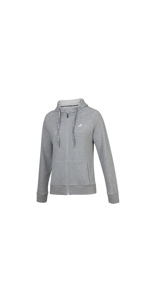 Babolat Trainingsjacke Kapuzenjacke Exercise Club grau Damen