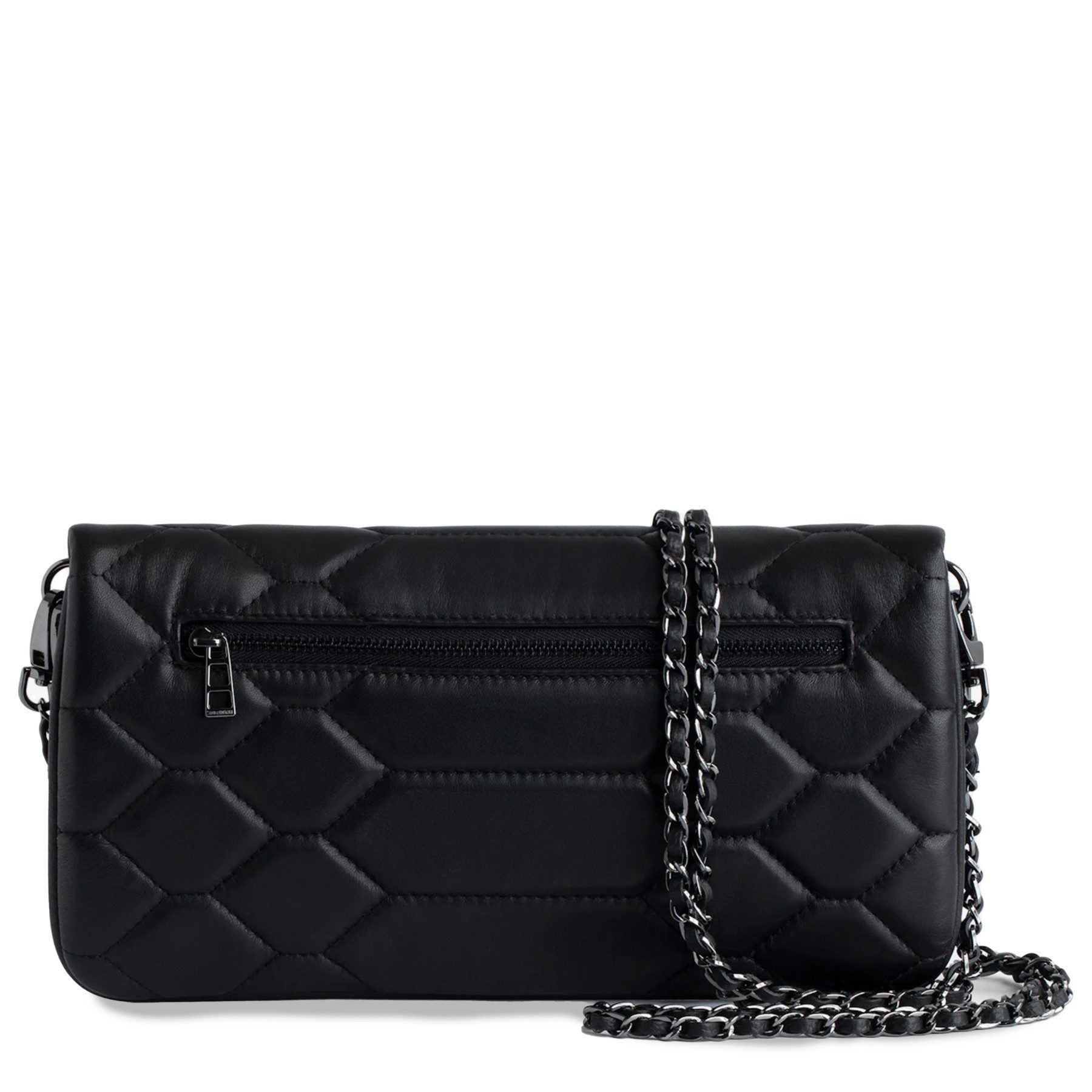 ZADIG & VOLTAIRE Handtasche Tasche ROCK XL MAT SCALE aus Leder