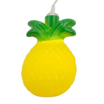 Globo Dekolicht, LED-Leuchtmittel fest verbaut, Warmweiß, LED Deko Lichter Kette Ananas Figuren Beleuchtung Wohn Schlaf