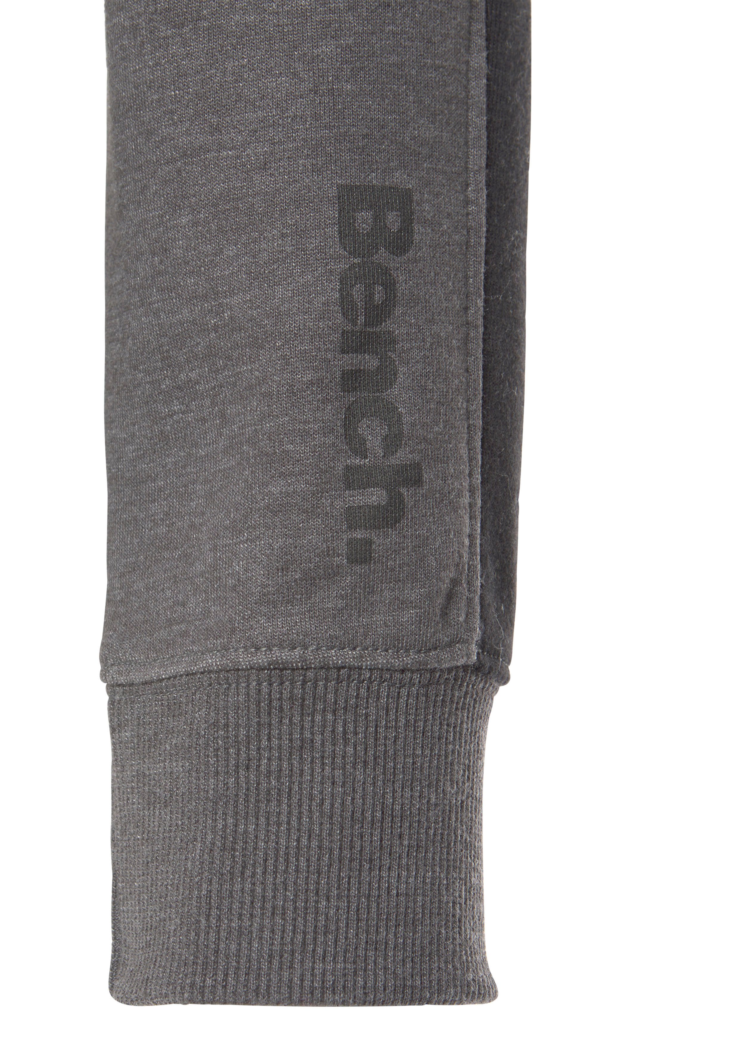 Bench. Loungewear Sweatjacke mit Seitenstreifen und Stehkragen, Home- und Loungewear Serie – Bild 5 von 5