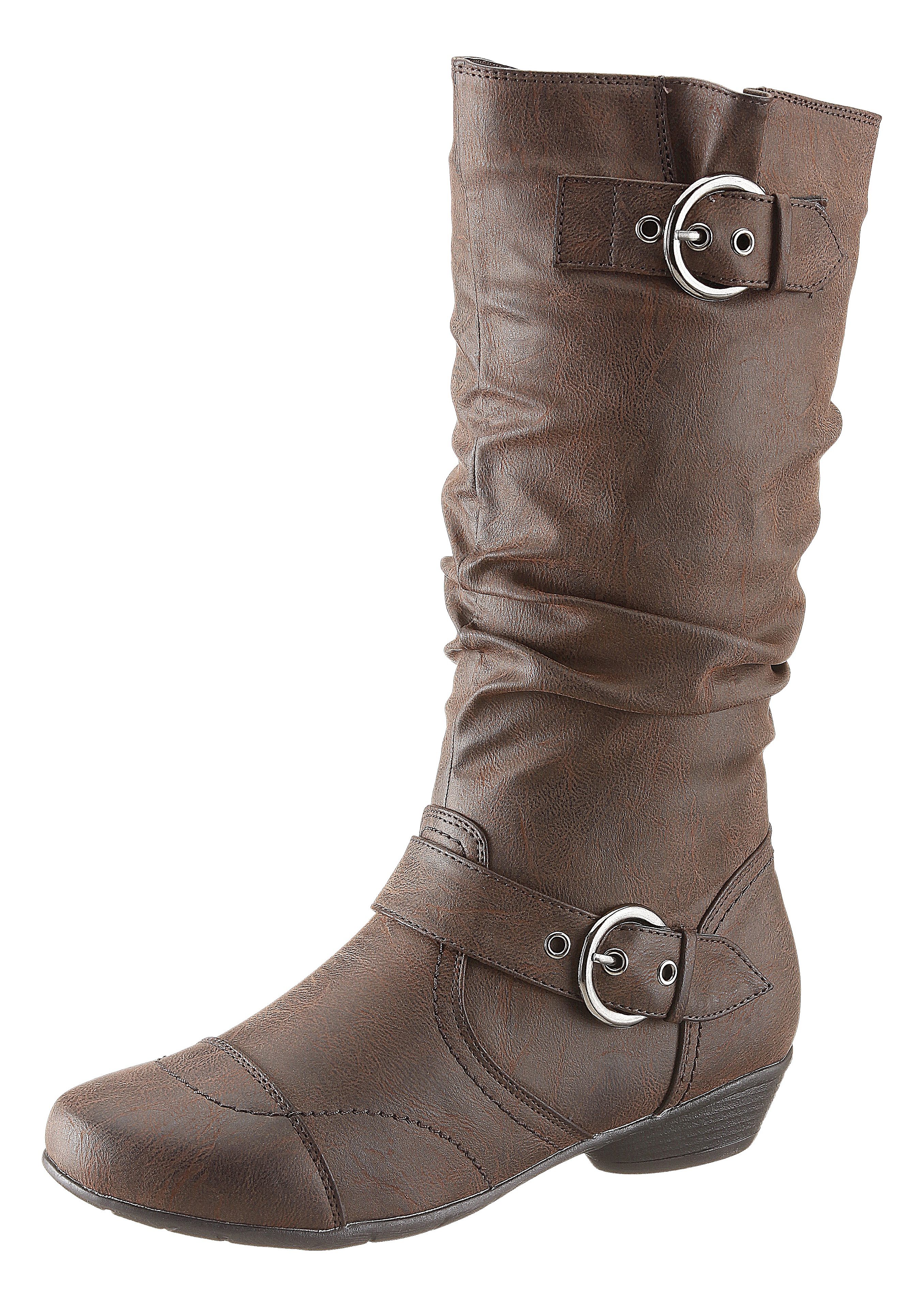 CITY WALK Stiefel, Obermaterial aus softem Lederimitat online kaufen | OTTO