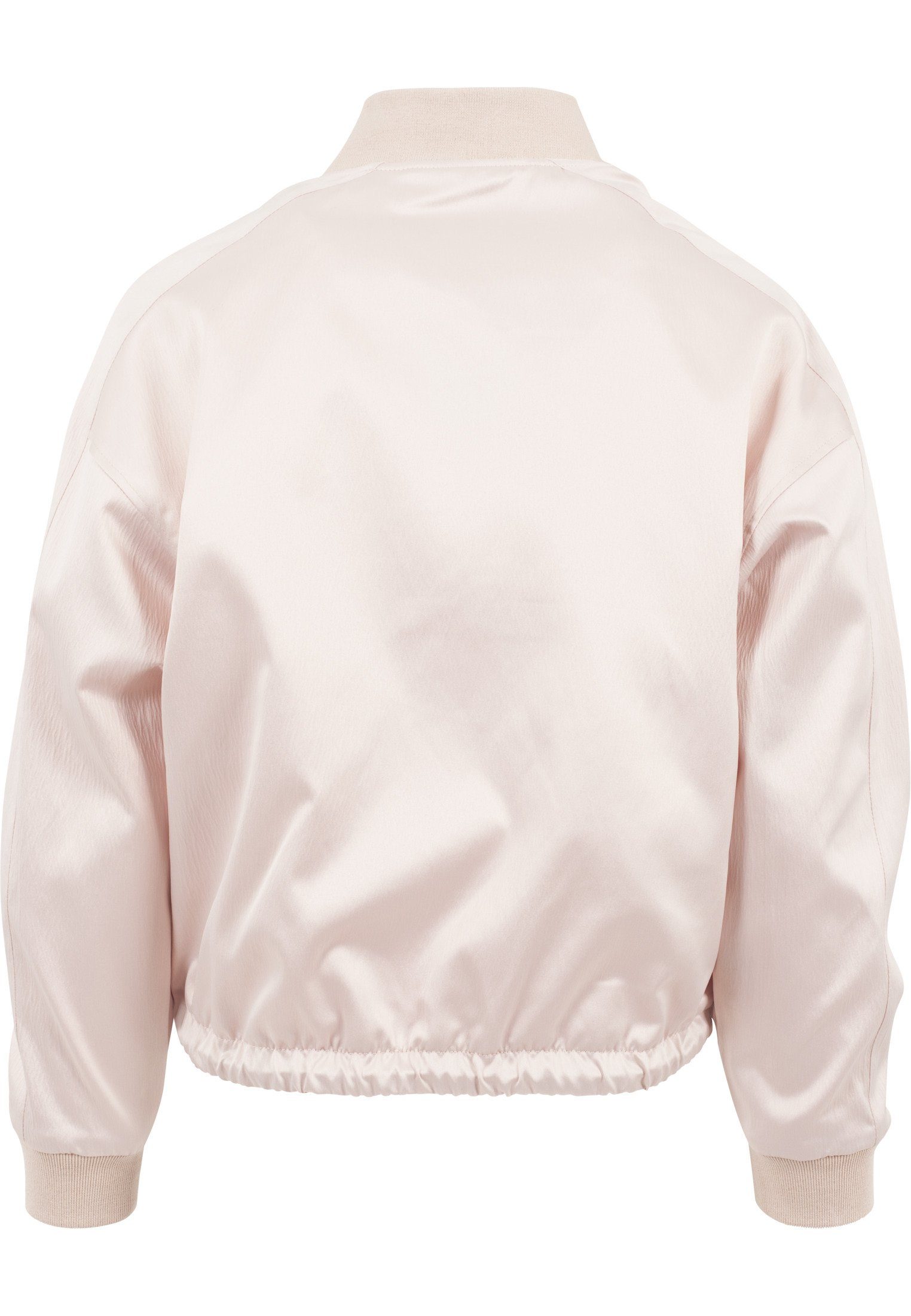 (1-St) Pink Light Kimono URBAN Ladies Outdoorjacke (20760) CLASSICS Satin Blouson Damen