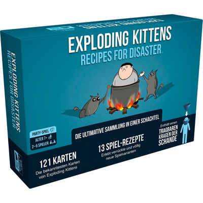 Asmodee Spiel, Exploding Kittens - Recipes for Disaster