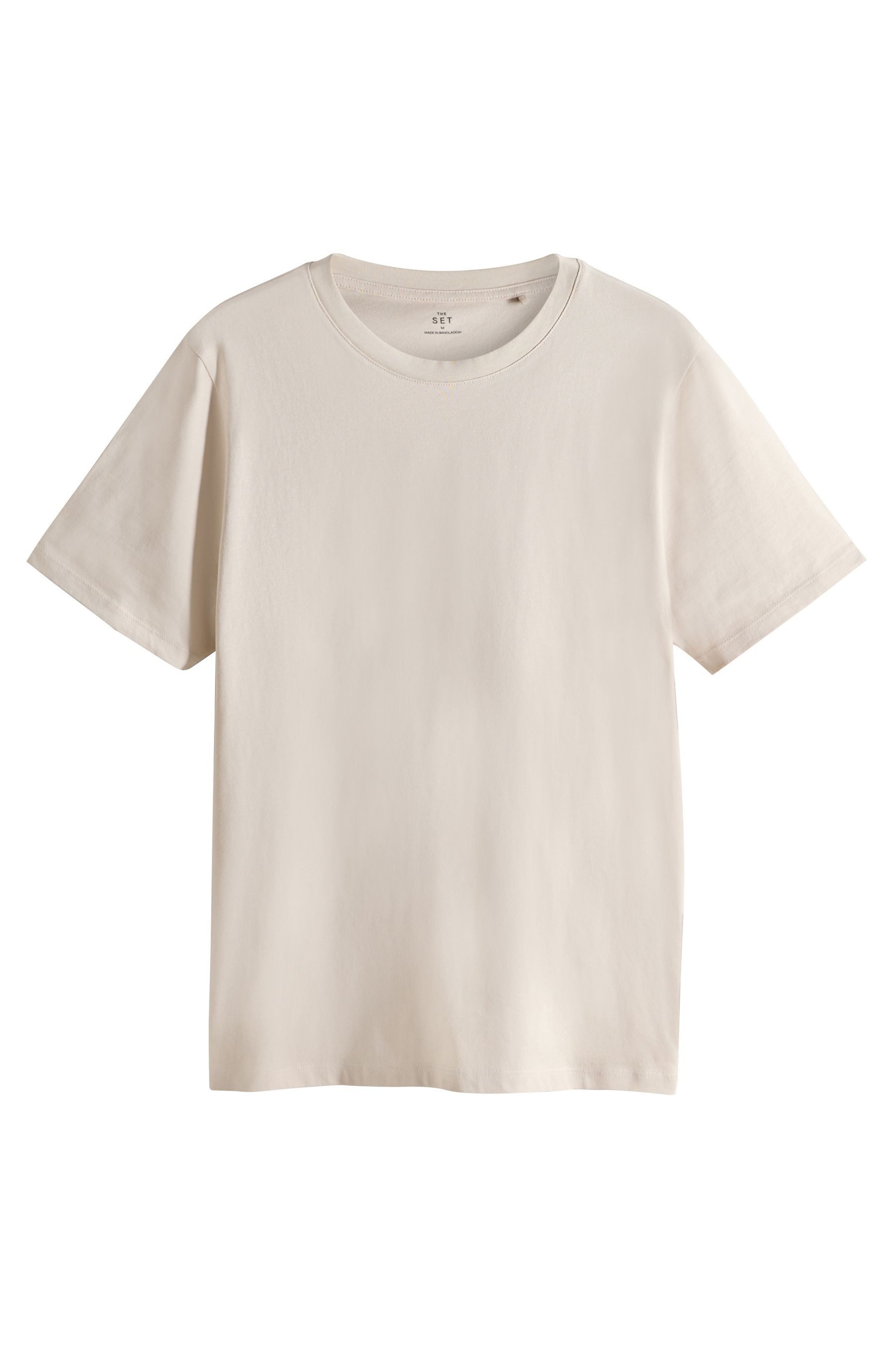 The Set T-Shirt The Set Slim Fit Kurzarm-T-Shirts, 4er-Pack (4-tlg) günstig online kaufen