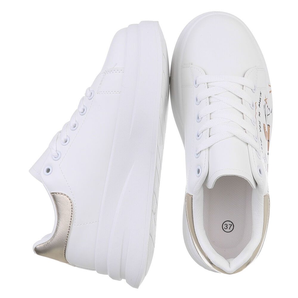 Ital-Design Damen Low-Top Freizeit Sneaker (88519165) Flach Sneakers Low in günstig online kaufen