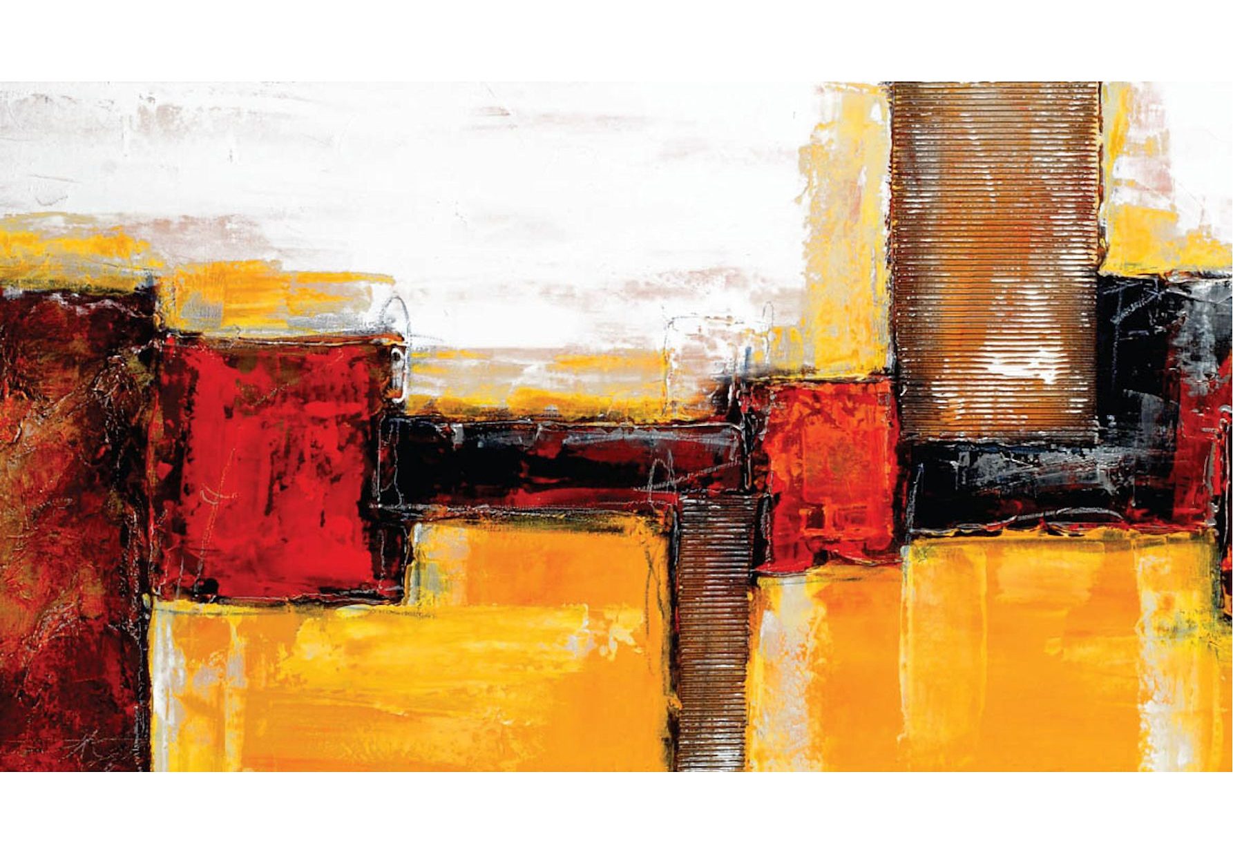 Home affaire Leinwandbild »Abstract«, 110/60 cm-Otto