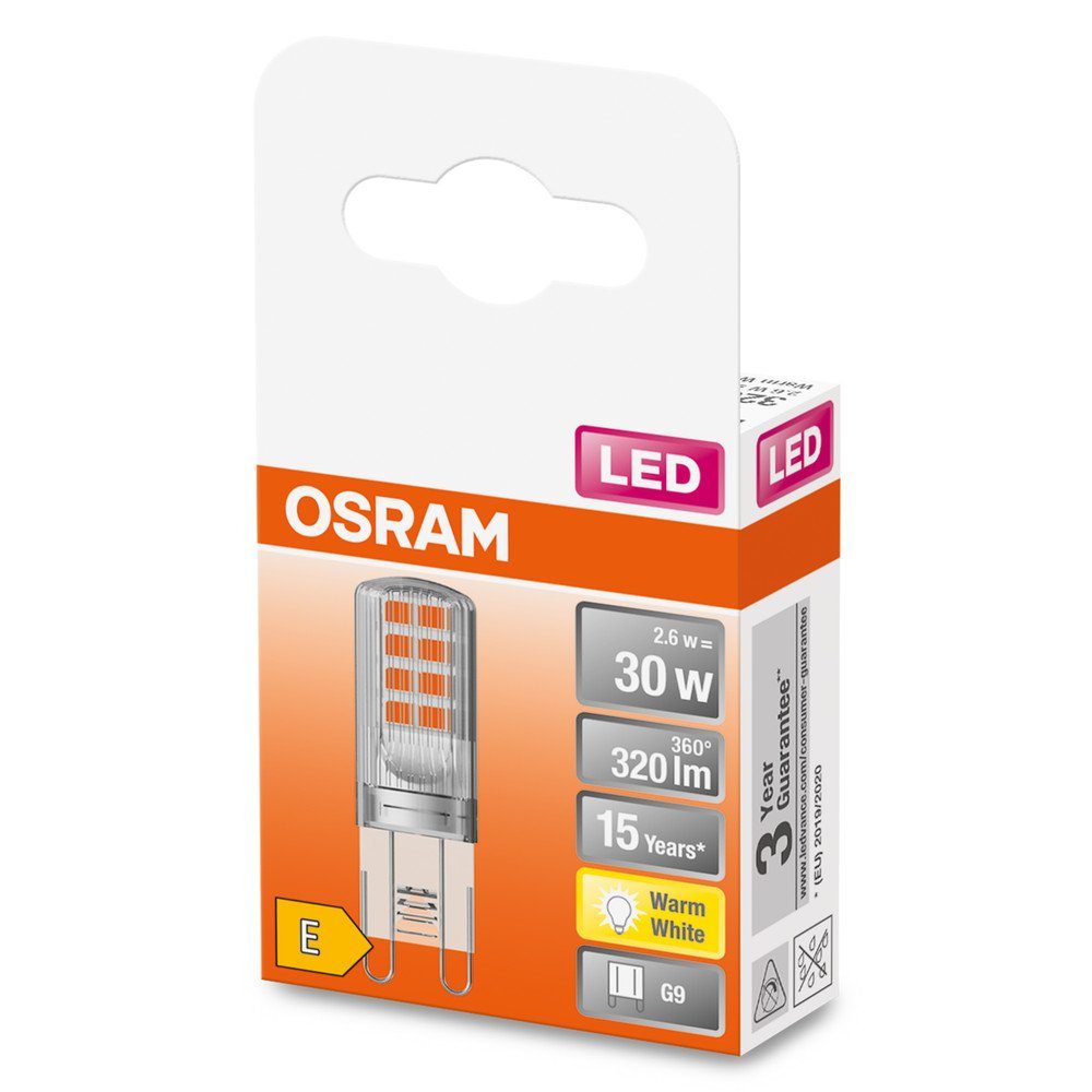 E LED-Lampe 2,6 Osram W LED-Leuchtmittel STAR Osram G9