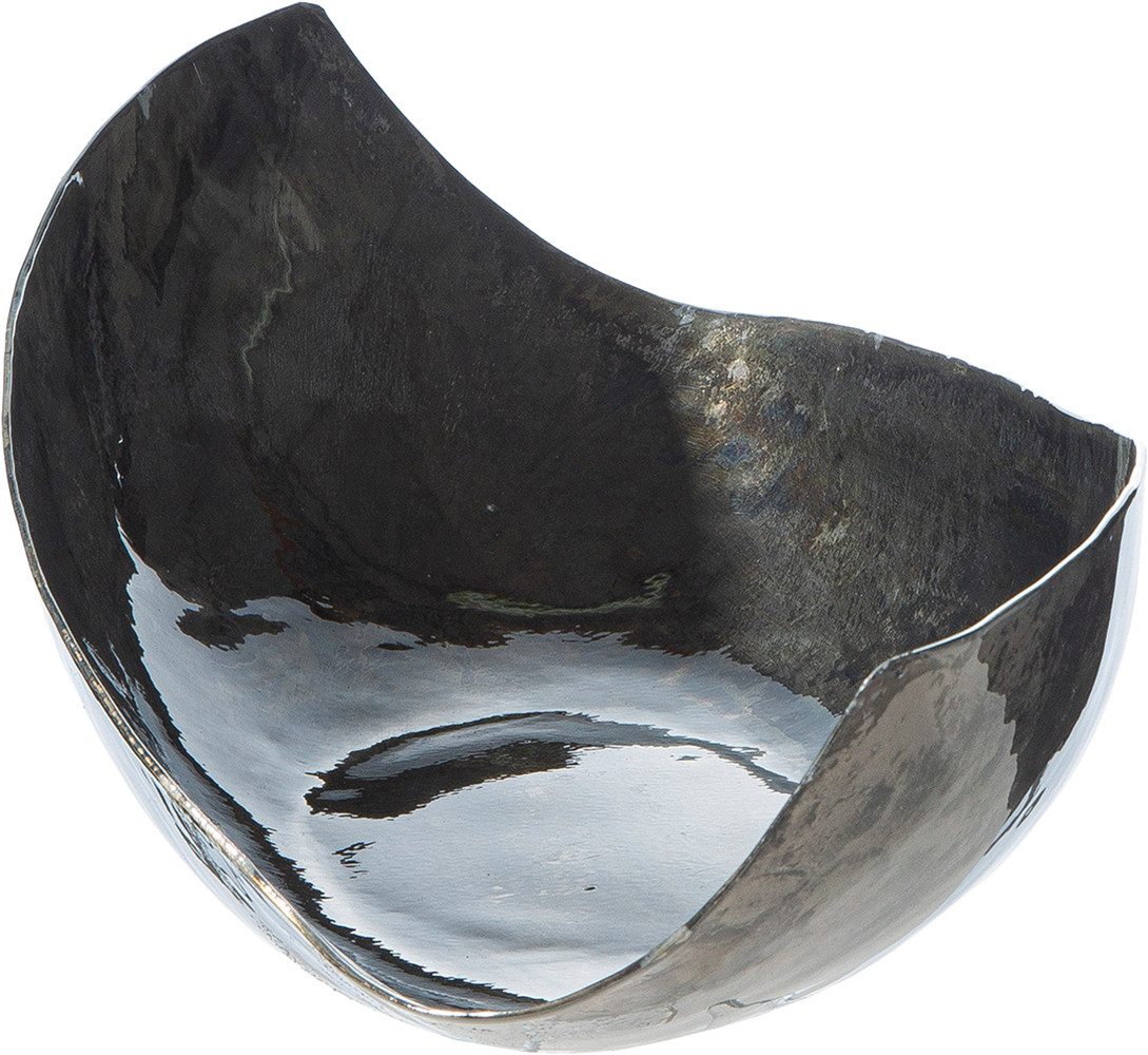 GILDE Schale Schale Soril, Aluminium, (1-tlg), Dekoschale, Strukturoptik, Tischdeko, modern, Designobjekt, stilvoll