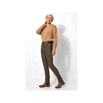 TONI 5-Pocket-Jeans olive (1-tlg)