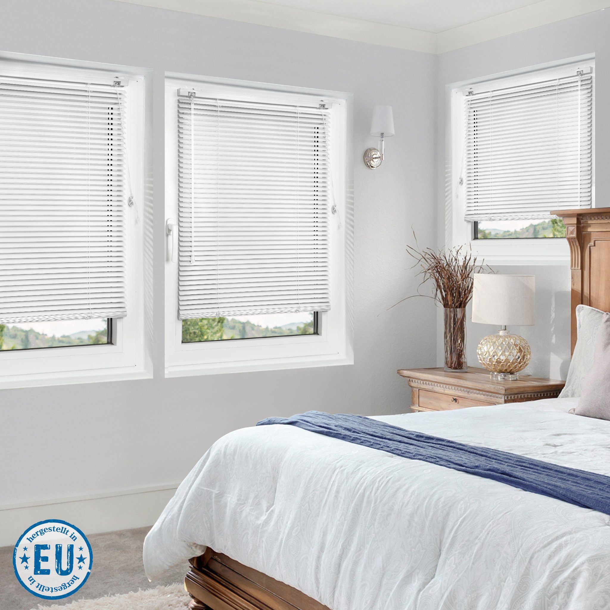 jalousiescout Jalousie LightLess Aluminium-Jalousie, 25 mm, 40 x 130 cm, we günstig online kaufen