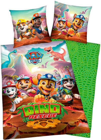 Kinderbettwäsche Paw Patrol, PAW PATROL, Renforcé, 2 teilig