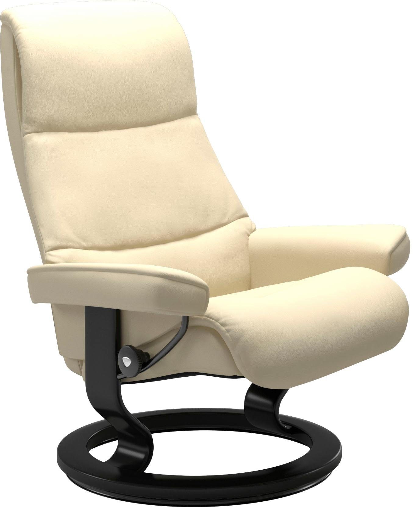 Stressless® Relaxsessel mit L,Gestell View, Schwarz Base, Classic Größe