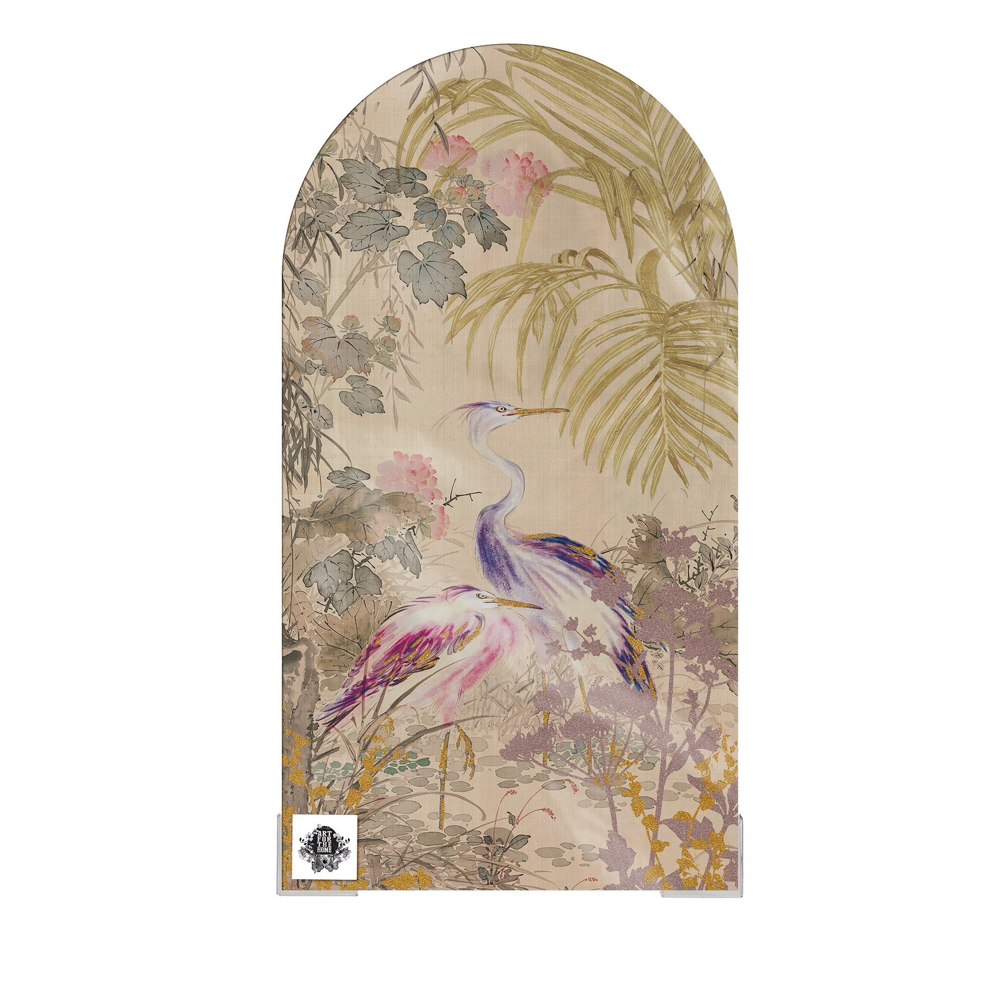 Art for the home Leinwandbild Reiher, (1 St)