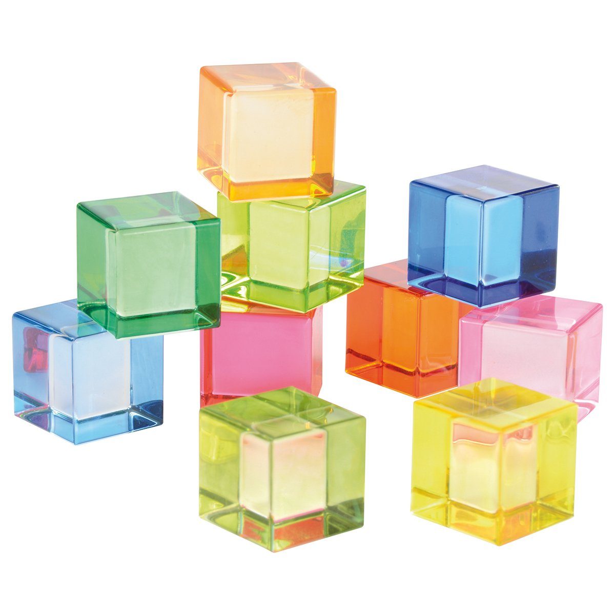 EDUPLAY Lernspielzeug Acryl Steine je 2,5 x 2,5 x 2,5 cm günstig online kaufen