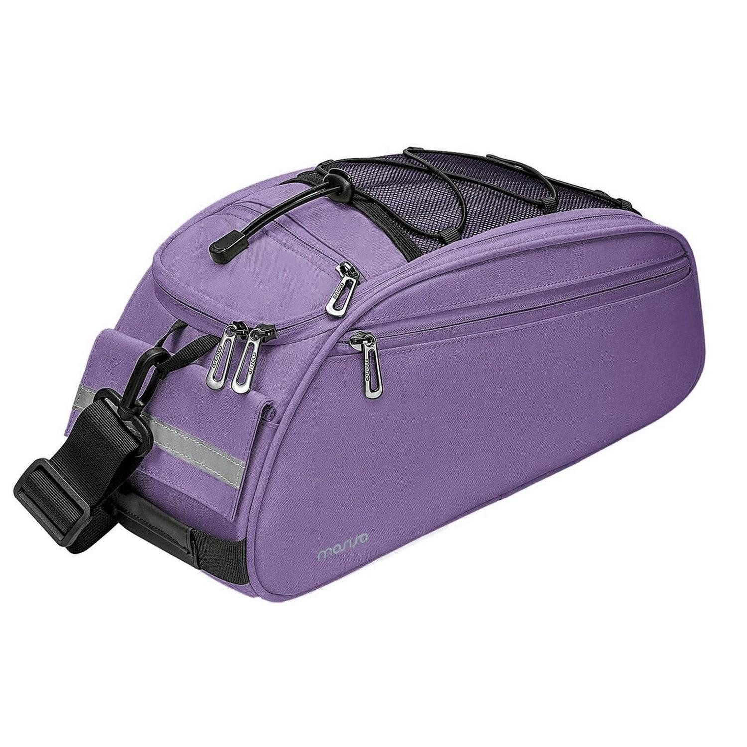 LuxusKollektion Gepäckträgertasche Fahrradtasche Gepäckträgertasche Lila
