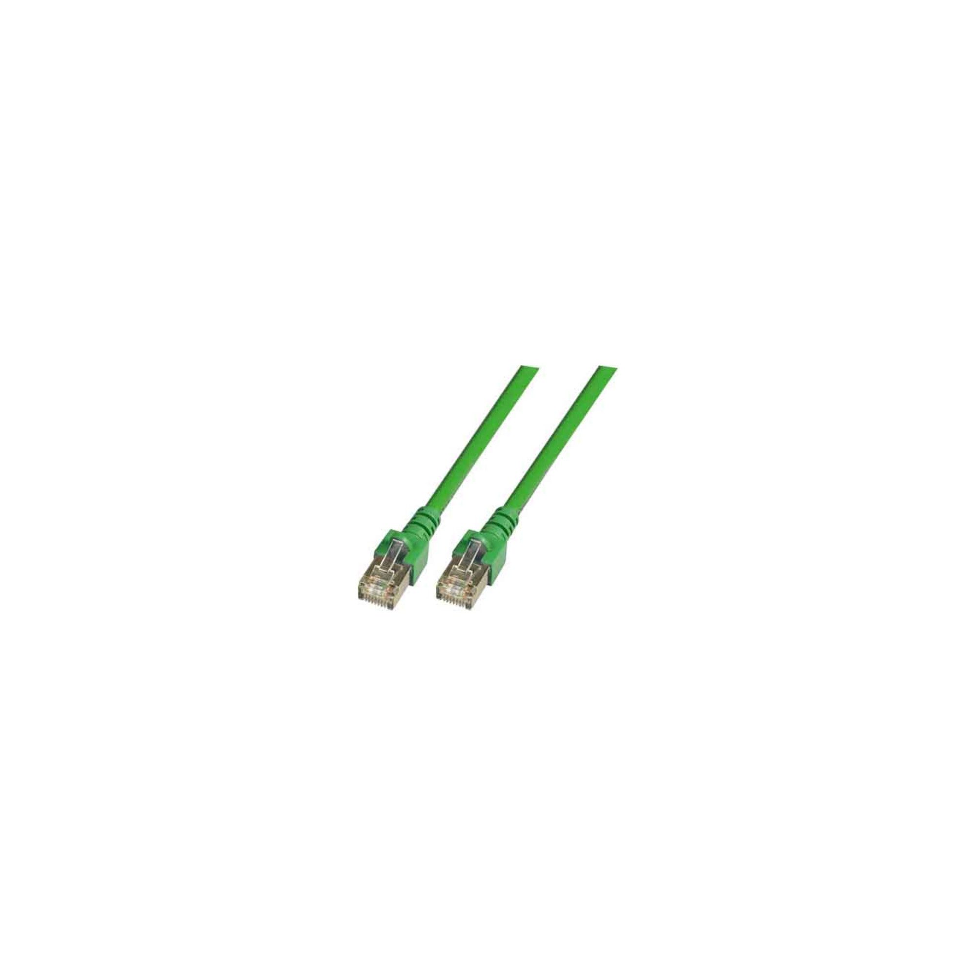 EFB Werkzeugset EFB-Elektronik Patchkabel Cat.5e 2xRJ45 mit SF/UTP EC5000 1m gn