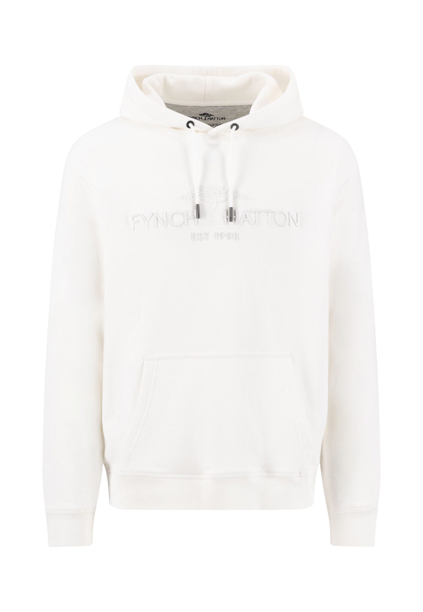 FYNCH-HATTON Langarmshirt Sweat, Logo Hoodie