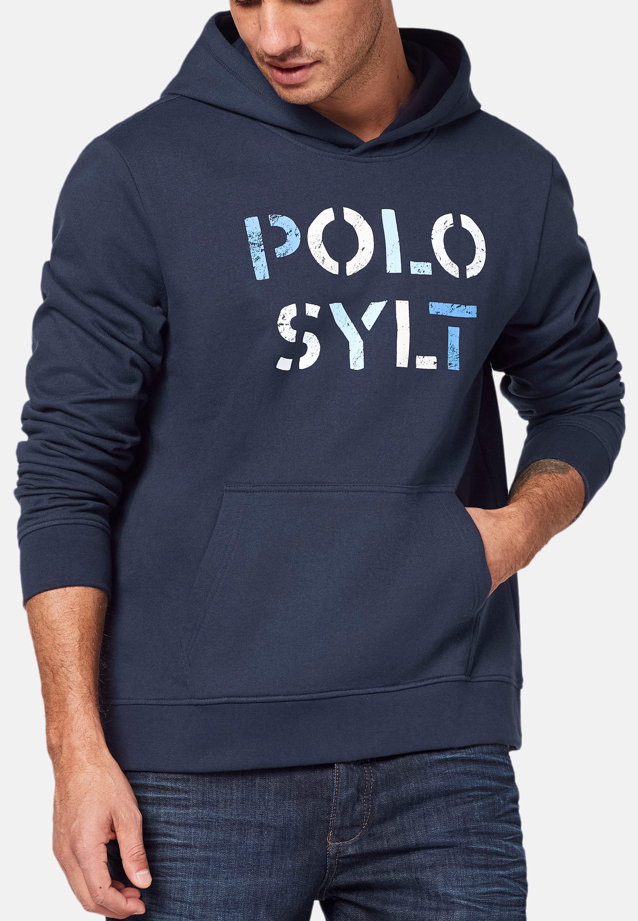 Polo Sylt Hoodie 2er Pack Basic (Spar-Set, 2-tlg) Sweatshirt / Hoodie - Baumwolle - Atmungsaktiv