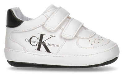 Calvin Klein Jeans Sneaker mit großem Logoschriftzug, Freizeitschuh, Halbschuh, Schnürschuh