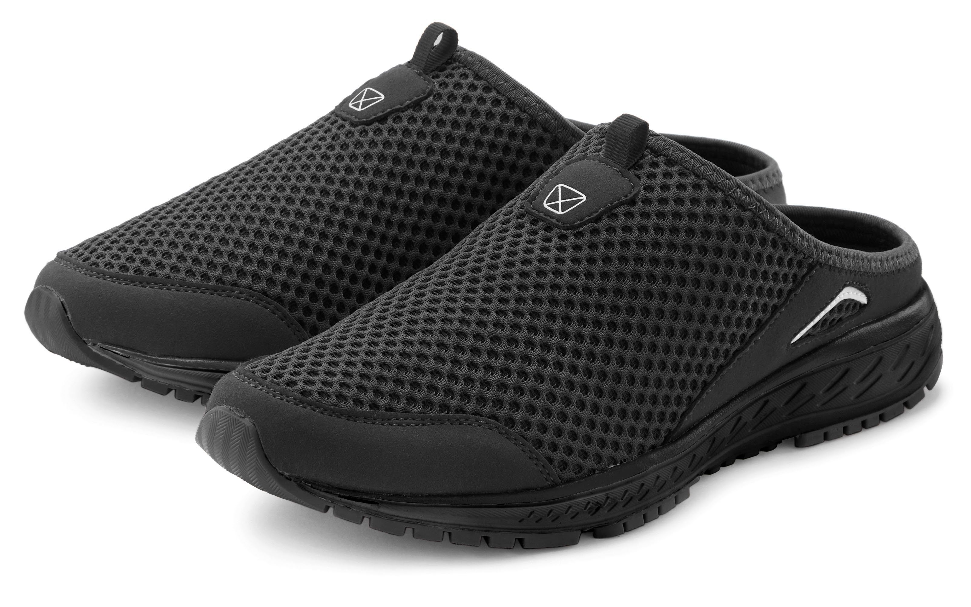 AUTHENTIC LE JOGGER Sabot Clog, Pantolette, Schlappen aus hochwertigem Text günstig online kaufen