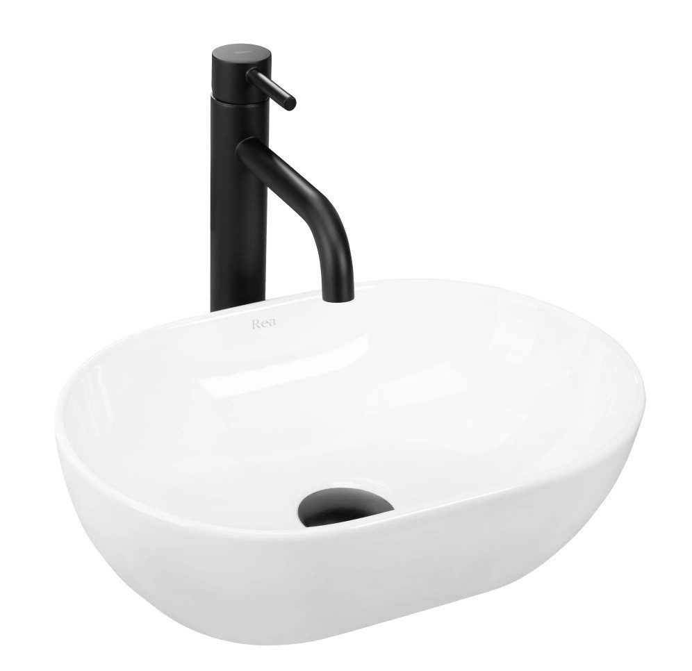 wohnwerk.idee Aufsatzwaschbecken Waschbecken Keramik Weiß Klein Gäste WC Gä günstig online kaufen