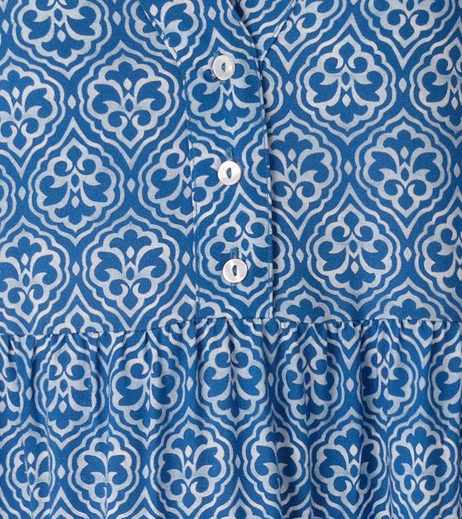Aniston CASUAL Sommerkleid mit fantasievollem, grafischen Druck – Bild 3 von 4