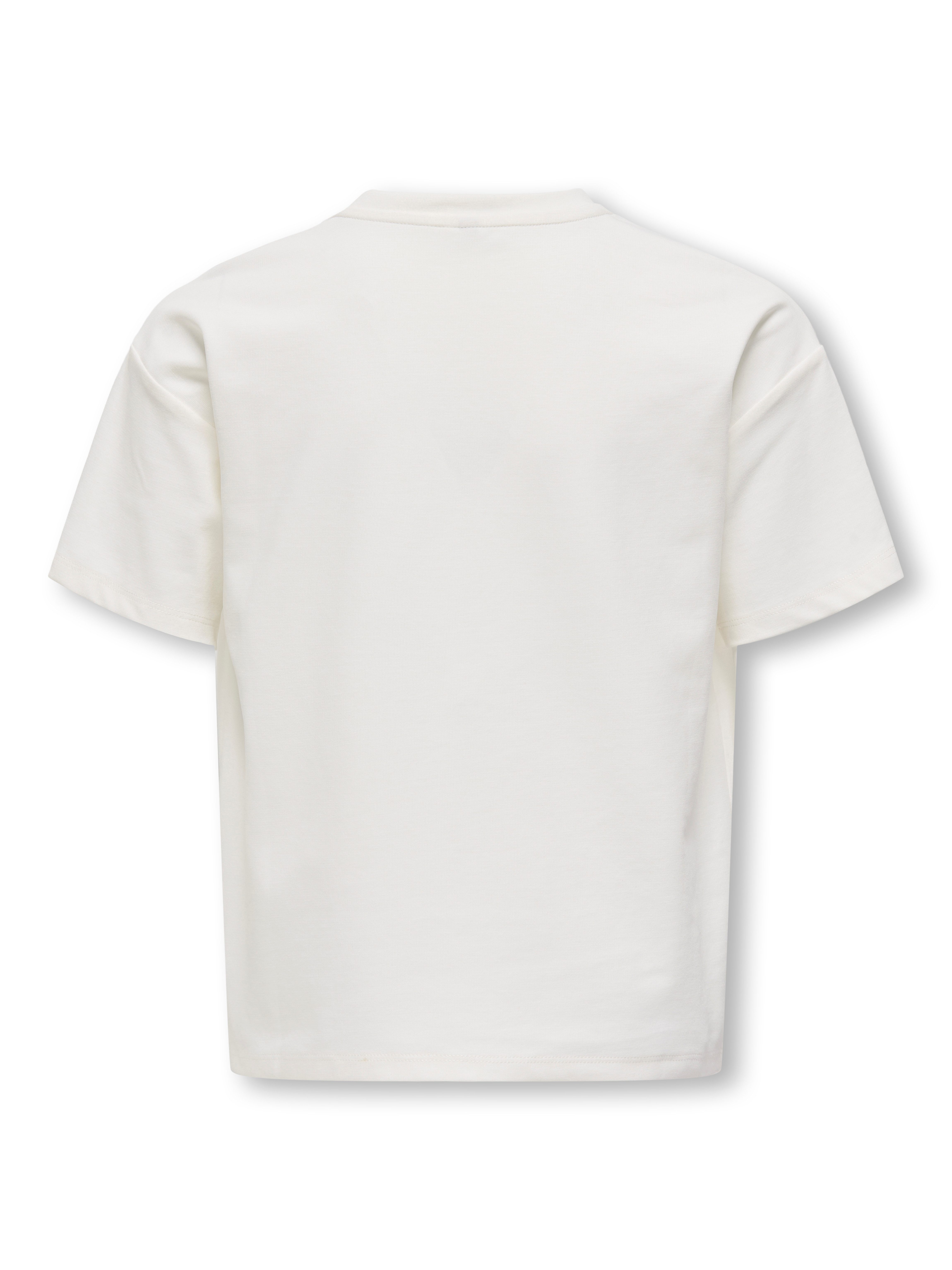 KIDS ONLY Kurzarmshirt KOGBILLIE S/S LOOSE TEDDY TOP JRS NOOS
