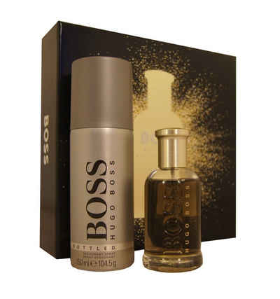 BOSS Duft-Set Hugo Boss Bottled Eau de Parfum edp 50ml & Deodorant Spray 150ml, 1-tlg.