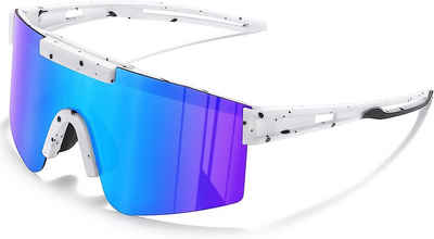 PACIEA Sportbrille Sonnenbrille Herren-Damen-Fahrradbrille Polarisiert UV400 Ski Leicht