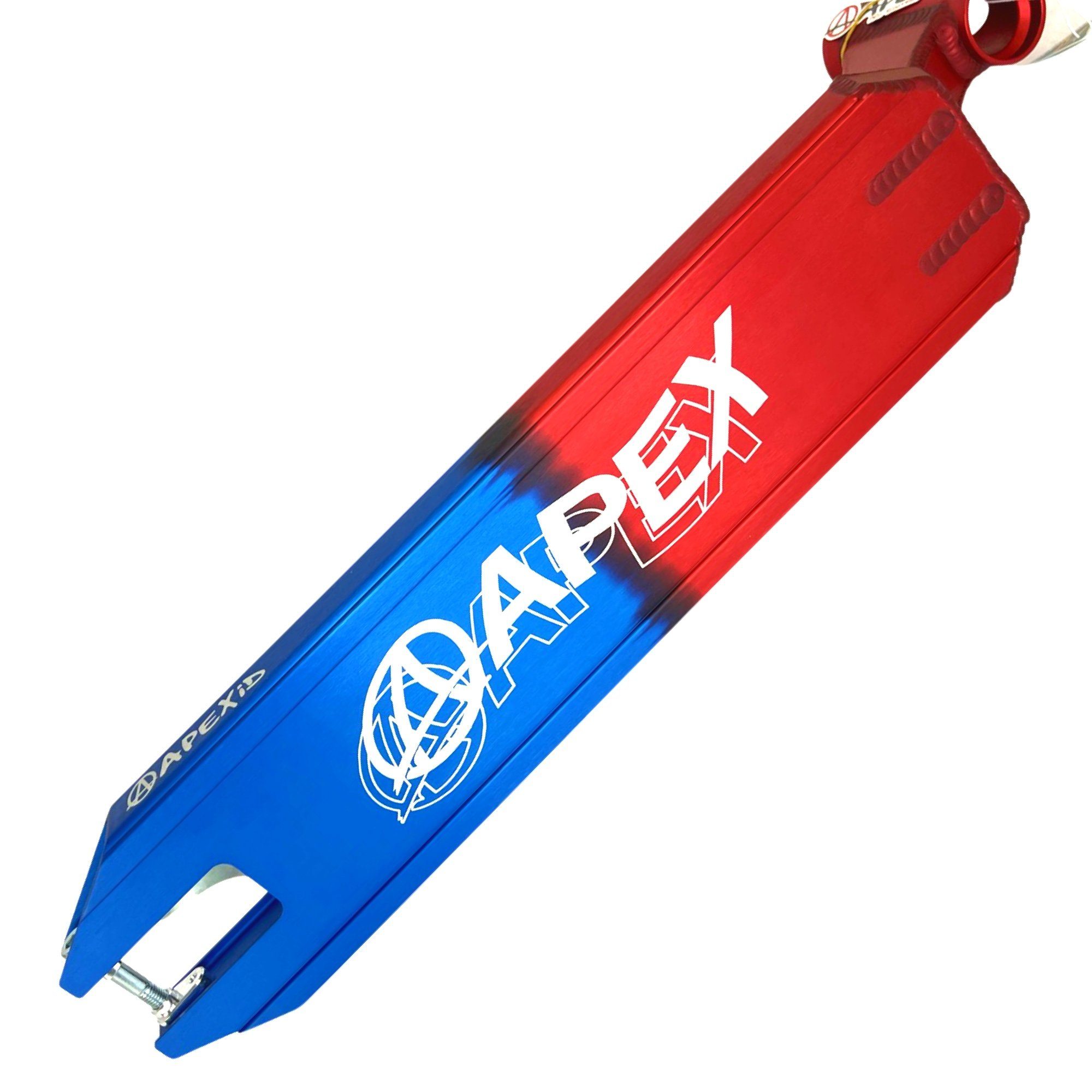 Apex Stuntscooter Apex Pro StuntScooter Deck 600 (51cm) ID Rot/Blau