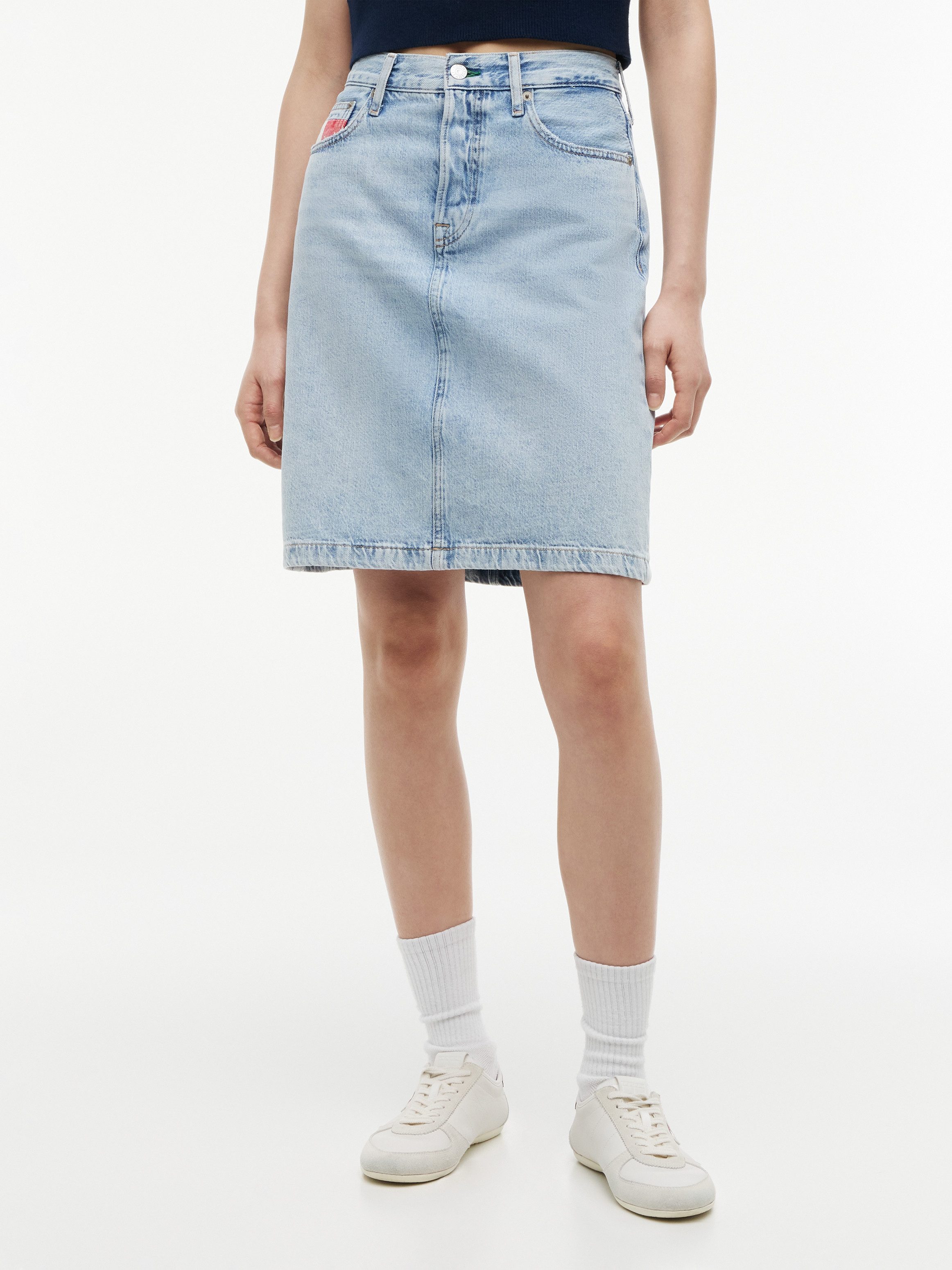 Tommy Jeans Jeansrock CLAIRE SKIRT RWB CBF CJ6013 Baumwolle, 5-Pocket Style